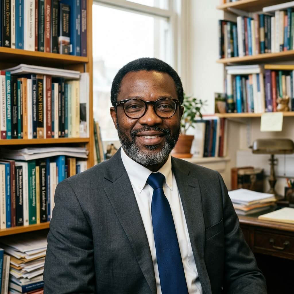 African male professor